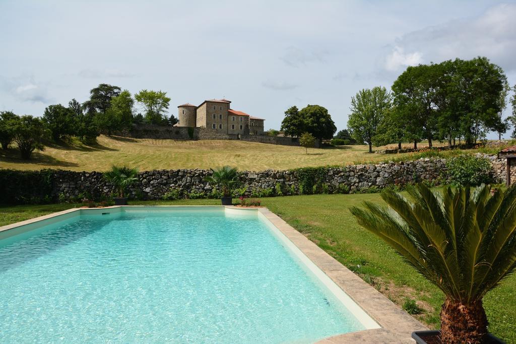 Chateau Du Besset Saint-Romain-de-Lerps Eksteriør billede